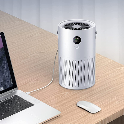H13 HEPA Filter Portable Smart Home Air Purifier 10000mAH Ap01 مكتب منزلي