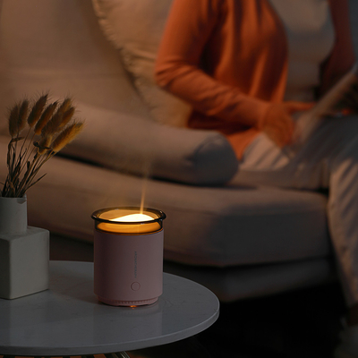 موزع عطري للزيوت العطرية LED محمول 200 مل بخاخ رذاذ بارد