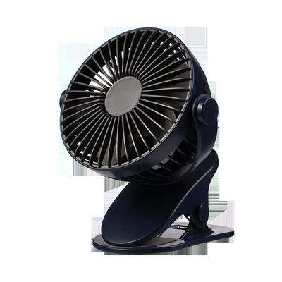 1200mAh Usb Clip On Desk Fan Summer Portable 5W مروحة رياح قوية