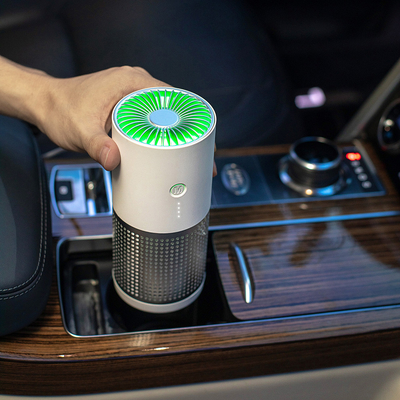 USB H13 Hepa Filter Air Purifier للسيارة