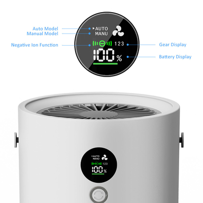 جهاز تنقية الهواء المنزلي 10000 مللي أمبير AP01 Smart H13 True Hepa White