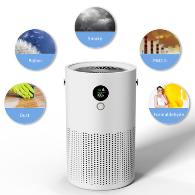 جهاز تنقية الهواء المنزلي 10000 مللي أمبير AP01 Smart H13 True Hepa White