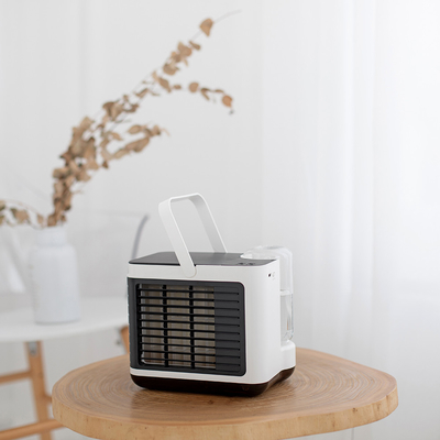 4W 6 Inch USB Mini Air Cooler 2000mAh Portable Humidifier Air Conditioner