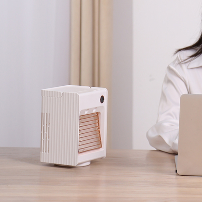 قابلة للشحن USB مروحة تبريد الهواء 4000 مللي أمبير بطارية Nano Ice Mist Fan