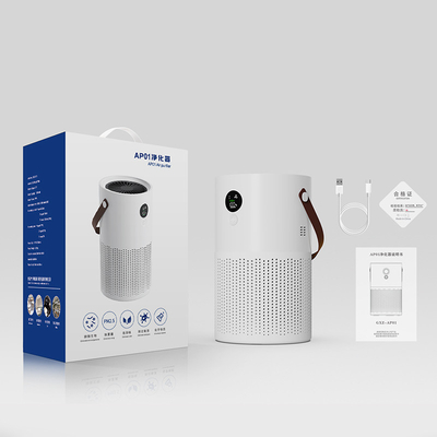 H12 Filter Ap01 منقي هواء منزلي صغير HEPA Cleaner مكتب مكتب محمول