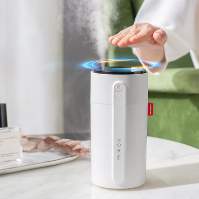 2000mah 800ml مرطب محمول قابل لإعادة الشحن LED ضوء الاستشعار USB صغير
