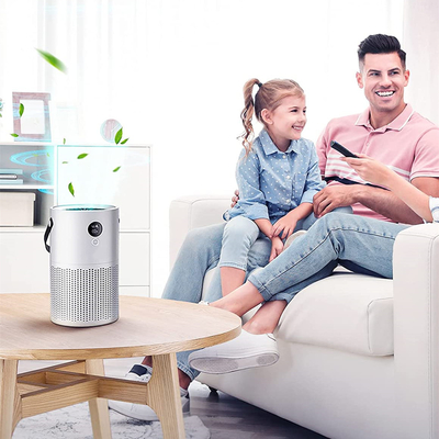 H13 HEPA Filter Portable Smart Home Air Purifier 10000mAH Ap01 مكتب منزلي