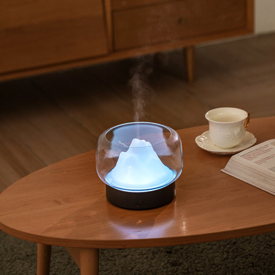 Atomization Aroma Oil Diffuser 30mL / H 400ml ملون LED ضوء الليل بالموجات فوق الصوتية